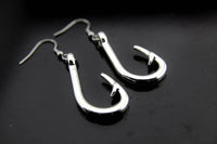 Large Fishhook Earrings, AN29