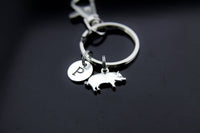 Pet Lover Gift Pet Gift 4H Gifts Pig Farm Gifts Farmer Gifts Pet Pig Lover Gifts, 4-H Gifts, Pig Keychain, Pig Charms, Personalized Keychain