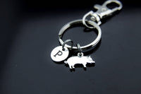 Pet Lover Gift Pet Gift 4H Gifts Pig Farm Gifts Farmer Gifts Pet Pig Lover Gifts, 4-H Gifts, Pig Keychain, Pig Charms, Personalized Keychain