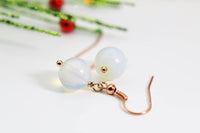 Opal Earrings, Gemstone Jewelry