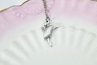 Ballet Dance Necklace, Ballet Charm, Dance Charm, Dance School Gift, Ballet School Gift, Ballet Gift, N227