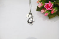 Unicorn Necklace,  Unicorn Charm, Fairytale Gift, Fantasy Gift, Personalized Gift, Best Friend Gift, Coworker Gift, Girlfriend Gift
