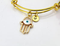 Hamsa Evil Eye Bracelet,