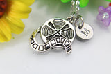 Silver Film Reel Charm Necklace, Movie Gifts, N85