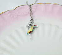 Ballet Necklace, Dance Necklace, Ballet Charm, Dance Charm, Ballet Gift, Dance School Gift, Ballet School Gift, Ballet Gift, N226