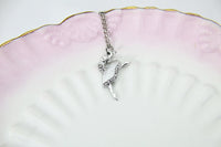 Ballet Dance Necklace, Ballet Charm, Dance Charm, Dance School Gift, Ballet School Gift, Ballet Gift, N227