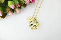 Gold End Of Trail Charm Necklace, Gold End Of Trail Charm, Spirit Charm Necklace, Spirit Gift, Personalized Gift, Christmas Gift, N504