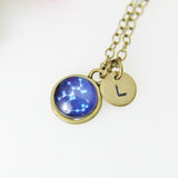 Bronze Sagittarius Charm Necklace, Bronze Sagittarius Charm, Sagittarius Gift, Sagittarius Jewelry, Personalized Gift, Christmas Gift, N510