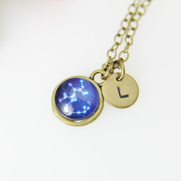 Bronze Sagittarius Charm Necklace, Bronze Sagittarius Charm, Sagittarius Gift, Sagittarius Jewelry, Personalized Gift, Christmas Gift, N510