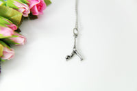 Stainless Steel Yoga Charm Necklace, Yoga Charm, Yoga Jewelry, Yoga Yogi Gift, Personalized Gift, Christmas Gift, N524