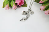 Silver Pizza Charm Necklace, Pizza Charm, Pizza Jewelry, Pizza Slice Charm, Food Charm, Personalized Gift, Christmas Gift, N773