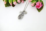 Pineapple Necklace, Silver Pineapple Charm Necklace, Pineapple Charm, Ananas Charm, Fruit Charm, Tropical Charm, Personalized Gift, N805