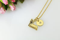 Gold Yorkshire Terrier Dog Charm Necklace, Yorkshire Terrier Dog Charm, Animal Charm, Pet Gift, Personalized Gift, Christmas Gift, N503