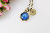 Bronze Libra Charm Necklace, Bronze Libra Charm, Libra Zodiac Charm, Libra Gift, Libra Jewelry, Personalized Gift, Christmas Gift, N509