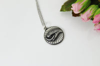 Stainless Steel Cobra Charm Necklace, Silver Cobra Charm, Cobra Charm, Personalized Gift, N542