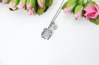 Silver Sandwich Charm Necklace, Sandwich Charm, Grilled Cheese Necklace, Food Jewelry, Foodie Gift, N799