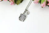 Silver Sandwich Charm Necklace, Sandwich Charm, Grilled Cheese Necklace, Food Jewelry, Foodie Gift, N799