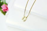 Horseshoe Necklace, Gold Tiny Horse Shoe Charm, Dainty Necklace, Delicate Minimal Necklace, Mothers Day Gift, Sister Gift, G049