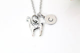 Llama Necklace, Llama Charm, Alpaca Necklace, Silver Alpaca Charm, Animal Charm, Pet Gift, Farmer Gift, N1033