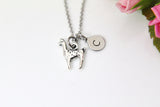 Llama Necklace, Llama Charm, Alpaca Necklace, Silver Alpaca Charm, Animal Charm, Pet Gift, Farmer Gift, N1033