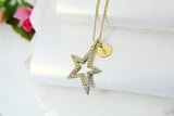 Gold North Star Necklace, Personalized Gift, G004