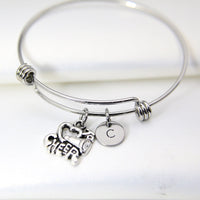 Cheerleader Charm Bangle, Cheerleader Bracelet, I Heart o Cheer Charm, Cheerleader Charm, Cheer Charm, Cheer Gift, N1105