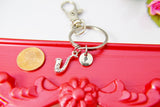 Saxophone Keychain, Silver Saxophone Charm, Music Charm, Music Gift, Matching Band Gifts, Personalized Gift, N1369