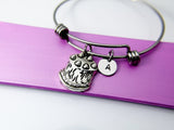 Silver Birthday Cake Charm Bracelet, Birthday Gift, Birthday Cake, N 1757