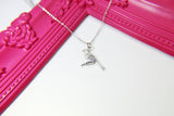 Silver Cardinal Charm Necklace, Bird Charm, Remembrance Jewelry, N1568