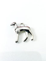 Silver Greyhound Charm Necklace, Greyhound Charm, Dog Breed Charm, Pet Charm, Pet Gift, Dog Lover Gift, N1586