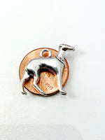 Silver Greyhound Charm Necklace, Greyhound Charm, Dog Breed Charm, Pet Charm, Pet Gift, Dog Lover Gift, N1586