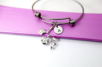 Cherry Blossom Bracelet, Bridesmaid Gift, Bridesmaid Proposal, Bridal Jewelry, Wedding Gift, Wedding Jewelry, Maid of Honor,  N1903