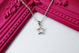 Star Necklace, Silver Star Charm, Student Gift, Star Charm, Personalized Gift, Best Friend Gift, Coworker Gift, Girlfriend Gift