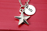 Silver Star Charm Necklace, Star Student Gift, Girlfriend Gift, Granddaughter, Girl, Daughter, Best Friend Gift, Sister Gift, N2007