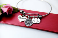 Godmother Bracelet, Godmother Gift, Godmother, Godmother Proposal, Fairy Godmother, Be My Godmother, Godmother Request, Heart,  N1807