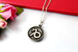 Capricorn Constellation Necklace, Stainless Steel Zodiac Jewelry