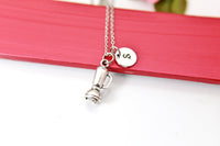 Silver Mixer Charm Necklace Gift, Blender Necklace, Kitchen Mixer Charm, Kitchen Blender Appliance Jewelry, Personalized Gift, N2106