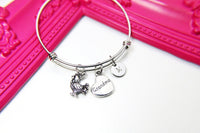 Grandma Bracelet, Grandma Gift, Gift For Grandma, Grandma, Grandma To Be, New Grandma, Heart Chicken Rooster Hen Charm, N2077