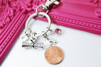 Pharmacist Keychain Gift, Best Graduation Gift for Pharmacist, Grad Pharmacist Student, Personalized Graduation Gift, N2240