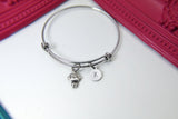 Silver Monkey Charm Bracelet, DN160