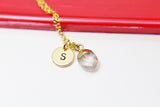 Quartz Necklace, Natural Gemstone Jewelry, N2802