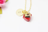 Jade Necklace, Natural Gemstone Jewelry, N2809