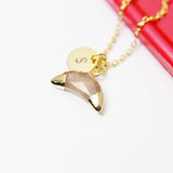 Strawberry Quartz Necklace, Natural Gemstone Jewelry, N2817