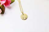 Gold Leo Charm Necklace, Zodiac Horoscope Charm, 18K Gold over Brass, Astrological Zodiac Signs, Zodiac Symbols, Birthday, N2842
