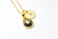 Pyrite Necklace, Natural Gemstone Jewelry, N2919