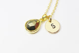 Pyrite Necklace, Natural Gemstone Jewelry, N2919