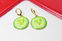 Cucumber Earrings, N2946