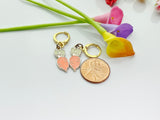 Orange Radish Earrings, Gold Carrot Radish Charm Earrings, Veggies Jewelry, Best Gift Best Friends, Mom, Aunt, Sister, Daughter, N2967