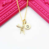 Real 18K Gold Plate Fairy Necklace, Christmas Present Gift For Girl, Teen, Granddaughter, Step Daughter, Daughter, Sister Niece, N3017