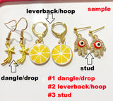 Lucky Earrings, Graduation Gift, Gold Maneki Neko Earrings, Cute Lucky Cat Star Charm Earrings, N3141